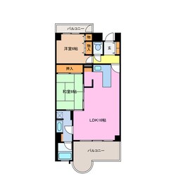 フジタ第三鳥羽マンションの物件間取画像